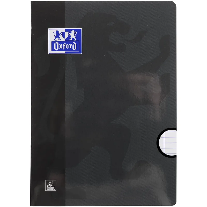 Schrift oxford school a4 lijn 72pag 80gr zwart | 10 stuks de Oxford – photo produit