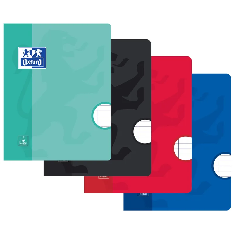 Schrift oxford school a5 ln 120pag 80gr ass | 5 stuks by Oxford – product photo