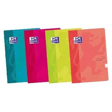Schrift oxford school touch a4 lijn 72pag 80gr ass | 10 stuks van Oxford – productfoto