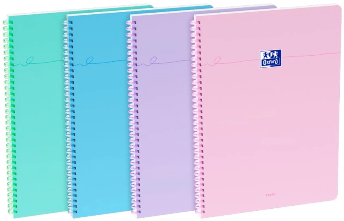 schrift Smart A4, Seyès, zwart, 100 pagina's by Oxford in Pink – product photo