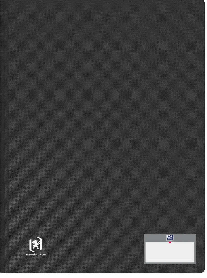 Sichtbuch , Memphis, , DIN A4, mit 20 Hüllen, schwarz by Oxford – product photo