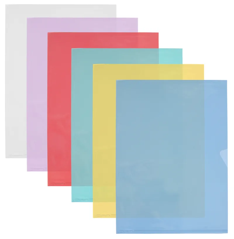 Sichthüllen DIN A4 Fard, Liss, PVC 0,20 mm, lila de Oxford – photo produit