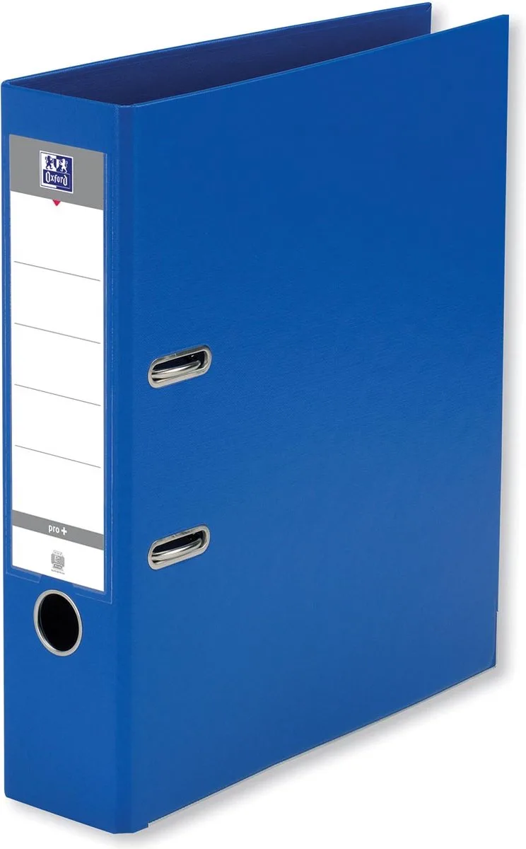 Smart Pro+ ordner, voor ft rug 8 cm, blauw 10 stuks de Oxford en A4 – photo produit