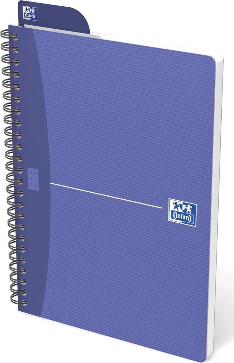 Spiraalblok oxf essentials a5 ln 180pag 80gr ass | 5 stuks by Oxford in Combi – product photo