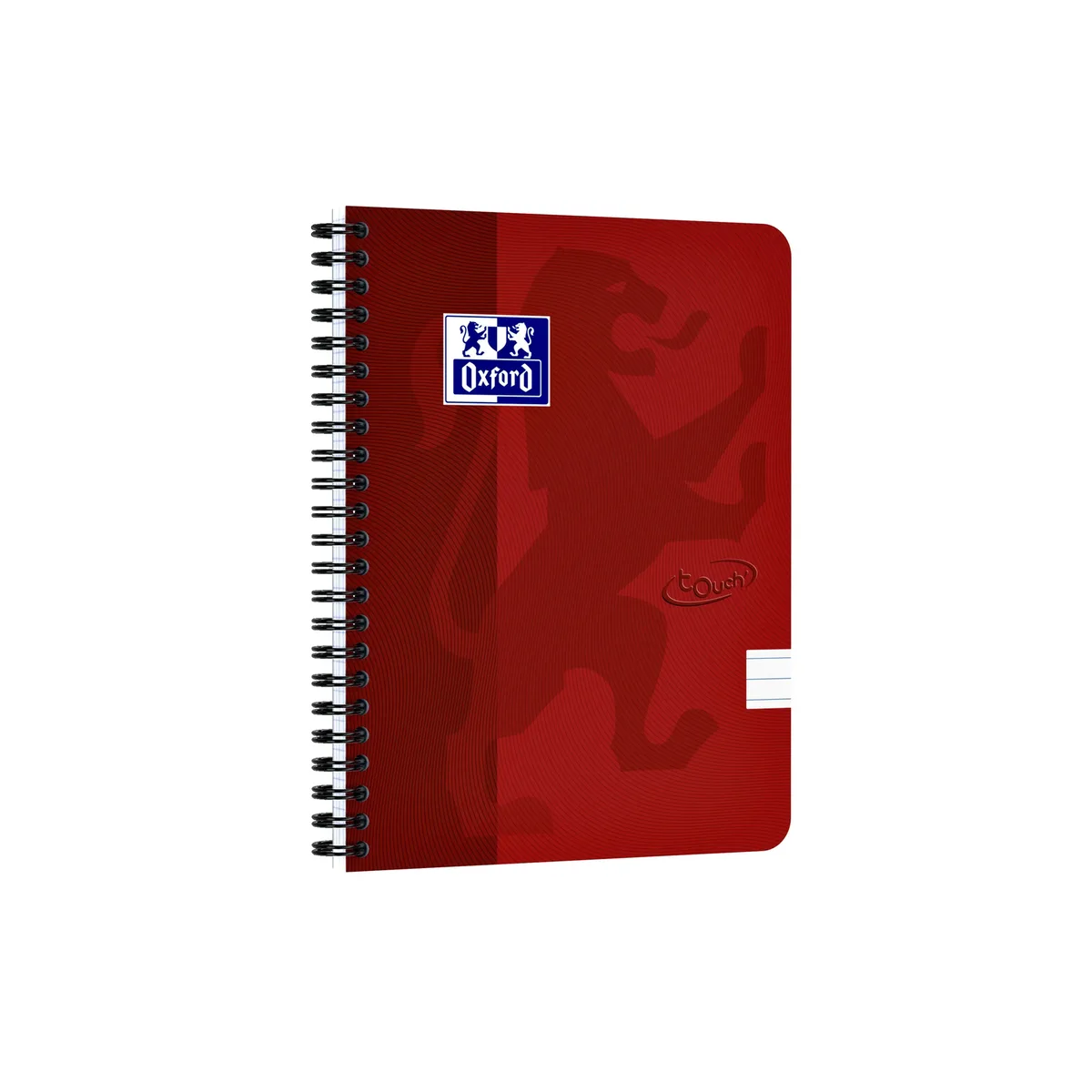 Spiraalblok oxf touch a5 lijn 140pag 80gr rd | 5 stuks van Oxford – productfoto