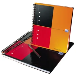 Spiraalblok Oxford International Notebook A4+ ruit 5mm de Oxford – photo produit 2 sur 2