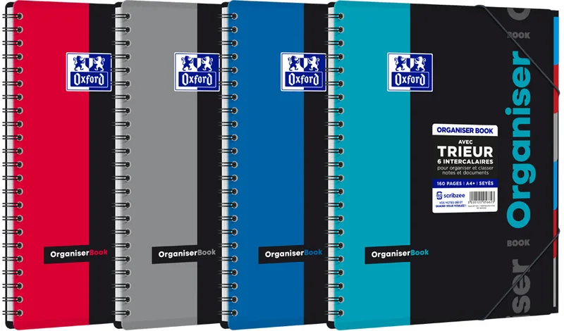 Studium Collegeblock , ORGANISERBOOK, , A4+, kariert by Oxford – product photo
