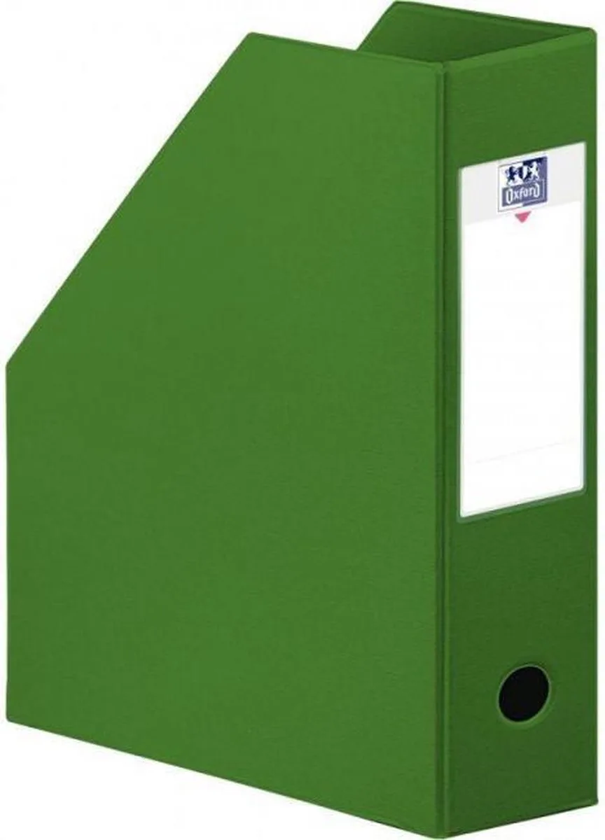 Tijdschriftcassette Oxford A4 7cm kunststof by Oxford in Green – product photo