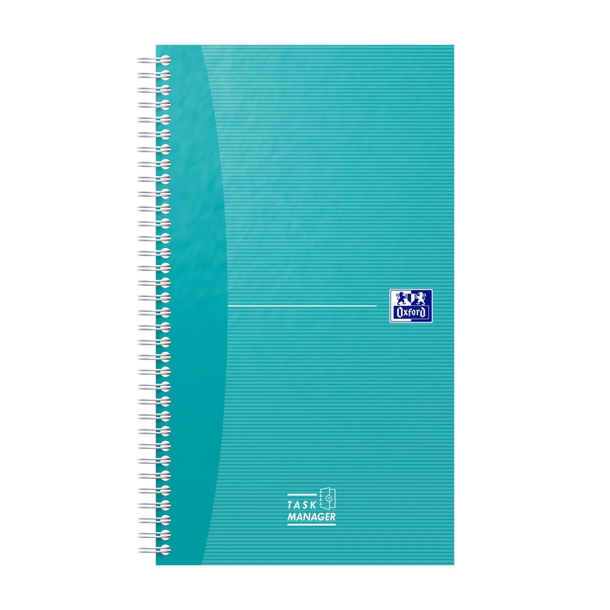 To do planner - 115 vel - dubbel spiraal fra Oxford i Aqua – produktbillede