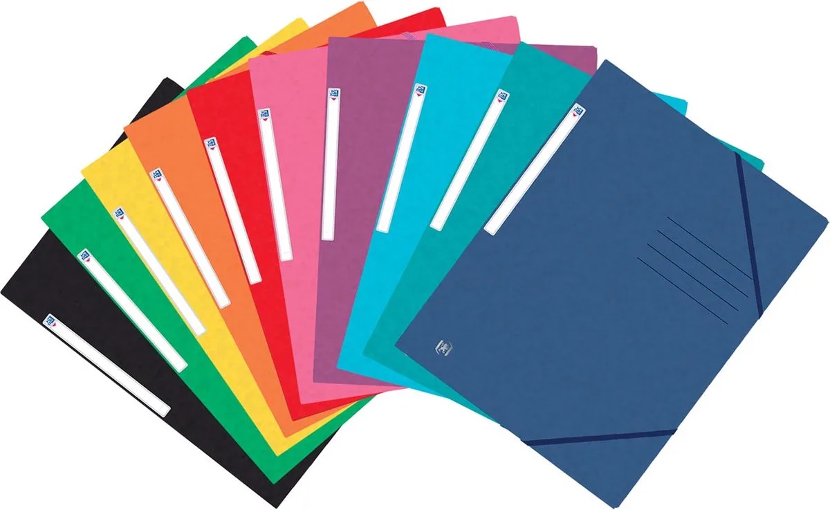 Top File+ elastomap, voor ft geassorteerde kleuren de Oxford en A4 – photo produit