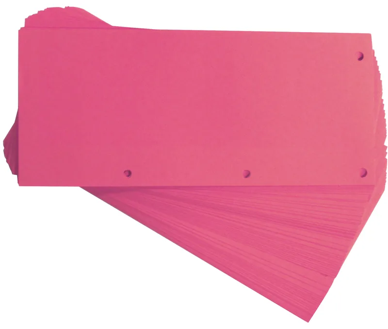 Trennstreifen Duo, aus Karton, 240 x 105 mm, pink van Oxford – productfoto