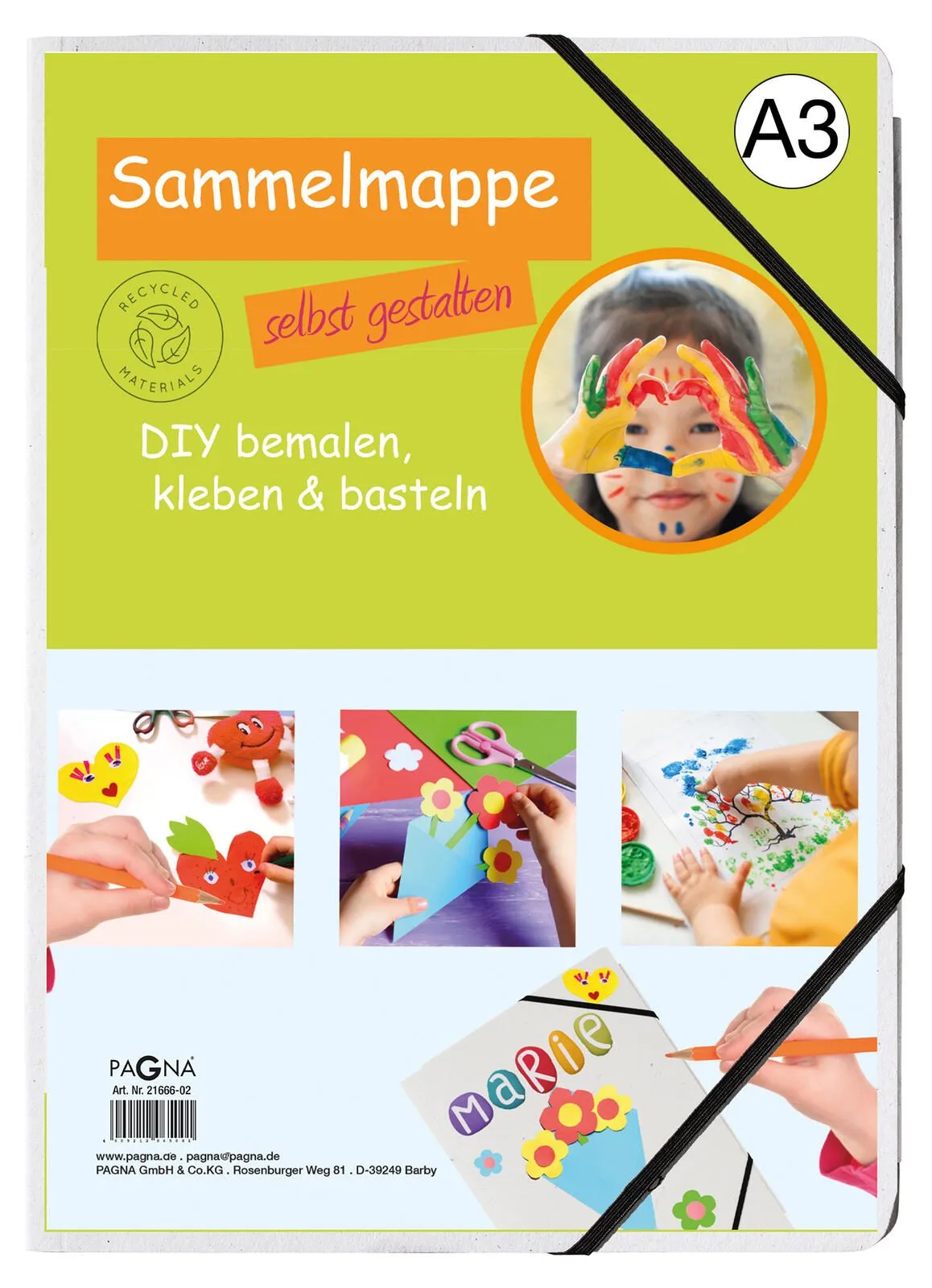 Eckspanner A3 hellgrau von Pagna – Produktfoto