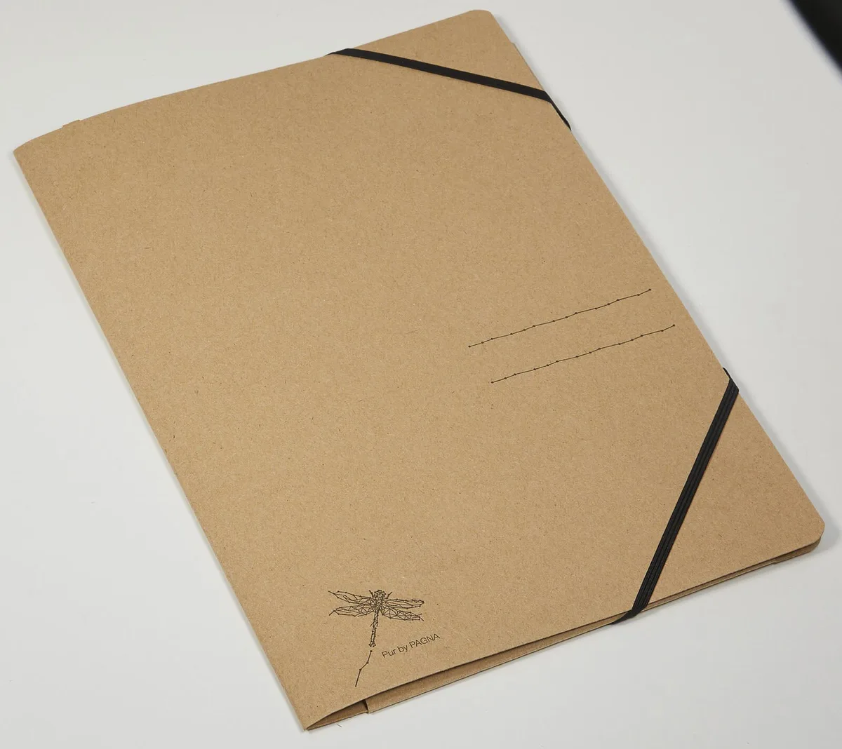 Eckspanner Pur DIN A4 beige fra Pagna – produktbillede