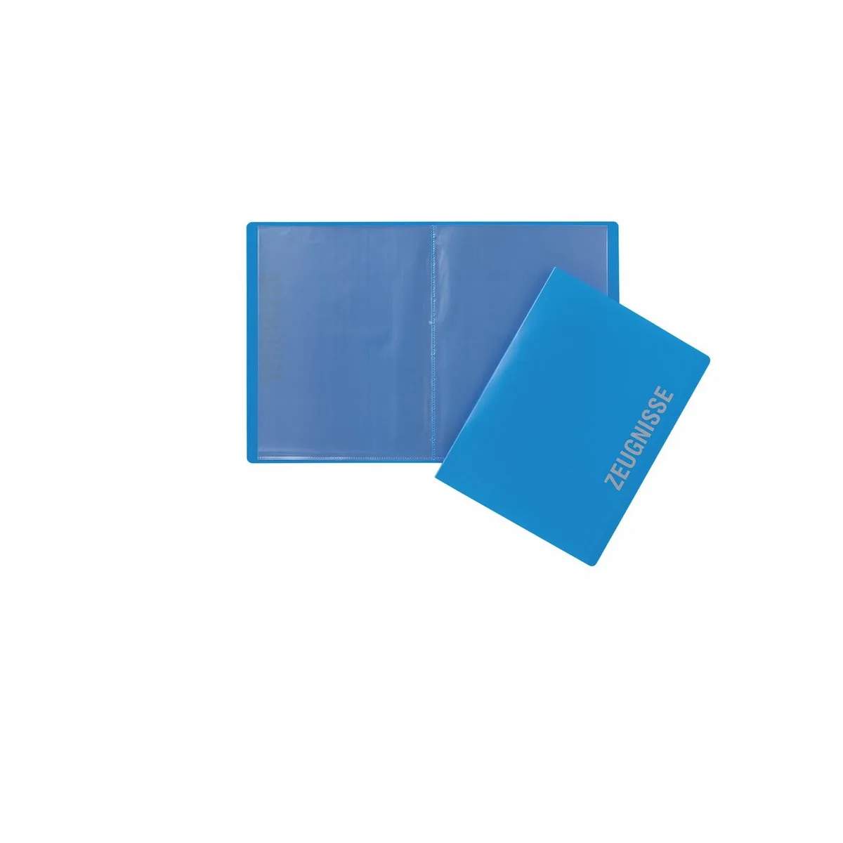 Pagna 21008-13, Conventionele hechtmap, A4, Polypropyleen (PP), Blauw, Portret, 10 vel fra Pagna i Blå – produktbillede