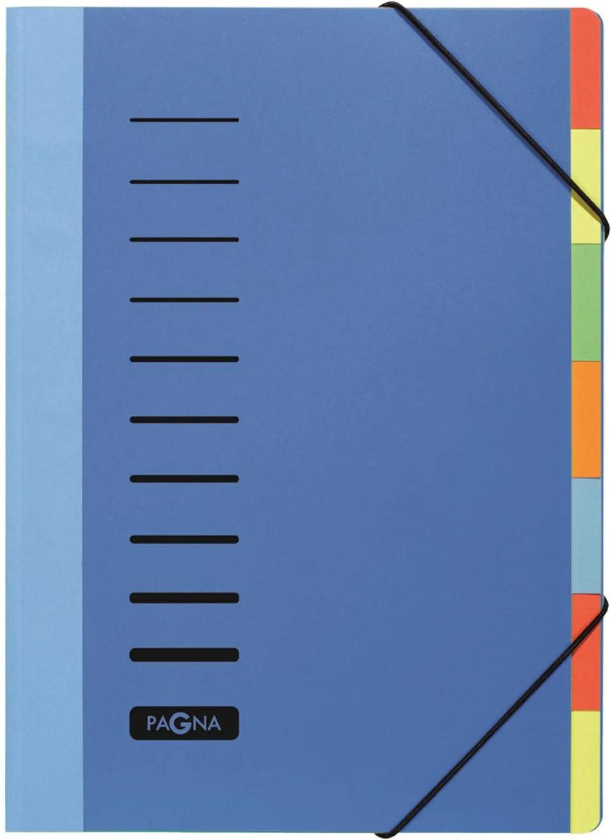 Pagna 44043-02, Presentatiemap, A4, Polypropyleen (PP), 230 mm, 8 mm van Pagna in Blauw – productfoto