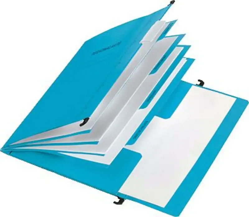 Personalhefter Pagna - Hängeregister - 4 Fächer - mit Register 44105-02 Anzahl Unterteilungen:4 Blau 1 St. by Pagna – product photo