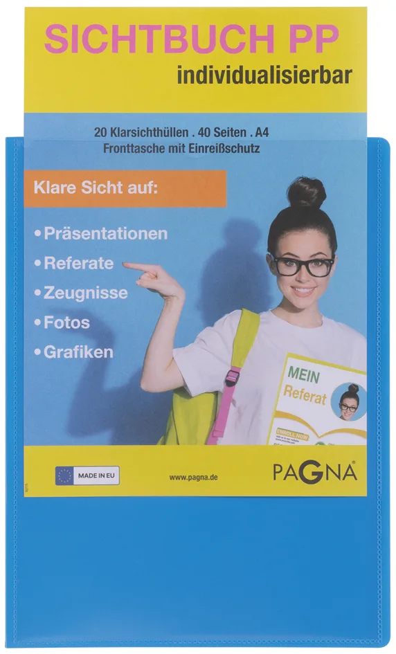 Präsentations-Sichtbuch , School, , DIN A4, sortiert by Pagna – product photo