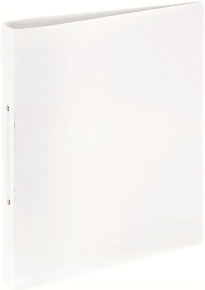 Präsentationsordner Ringbuch A4 25mm PP 2 Ringe van Pagna in Wit – productfoto
