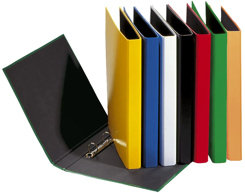 Ringbuch , Basic Colours, , 2 Ring-Mechanik, schwarz de Pagna – photo produit