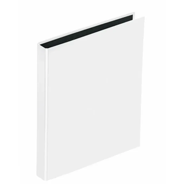 Ringbuch Basic Colours DIN A4 Rückenbreite: 35 mm Weiß 2 Ringe 20606-02
