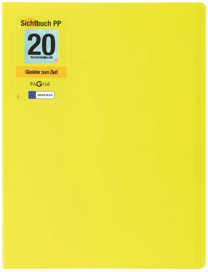 Sichtbuch , School, , DIN A4, mit 20 Hüllen, lindgrün van Pagna – productfoto