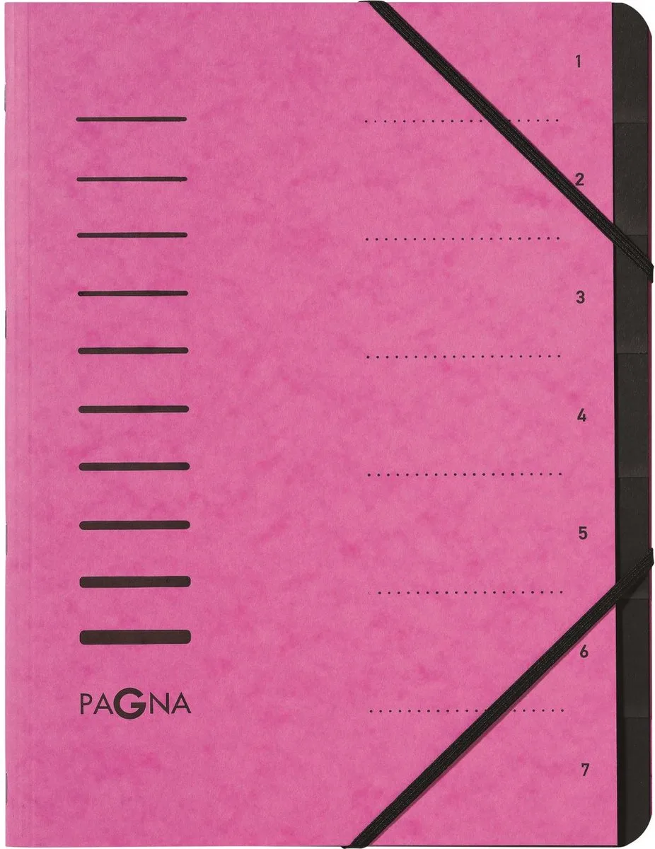 Sorteermap A4 Roze von Pagna in Rosa – Produktfoto