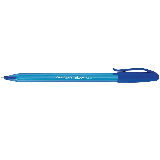 Balpen paper mate inkjoy 100 uf blauw | 50 stuks van Paper Mate – productfoto