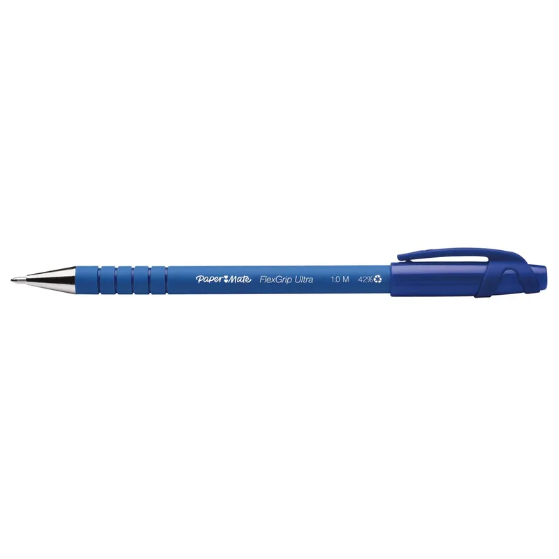 Balpen papermate flexgrip ultra stick m blauw von Paper Mate – Produktfoto