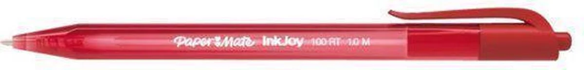 Balpen Papermate Inkjoy 100RT de Paper Mate en Rouge – photo produit