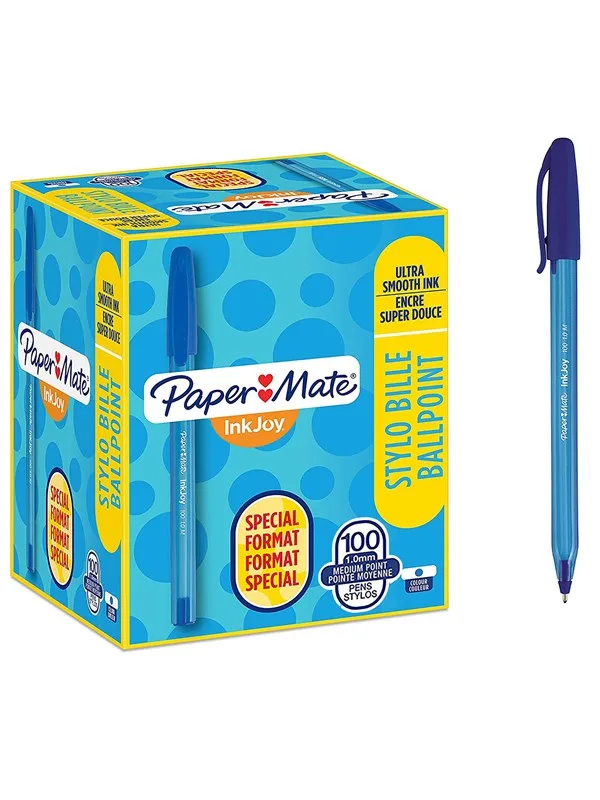 Gelschreiber InkJoy Gel 100CAP blau von Paper Mate – Produktfoto