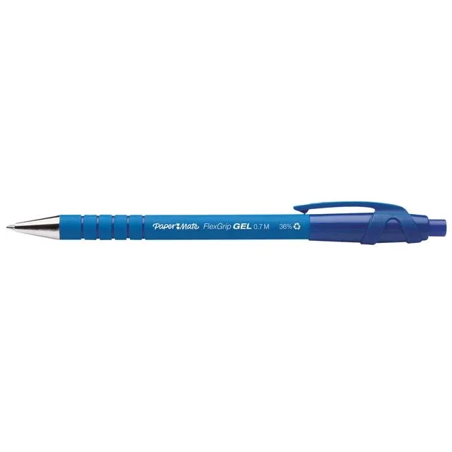Gelschrijver papermate flexgrip m blauw by Paper Mate – product photo