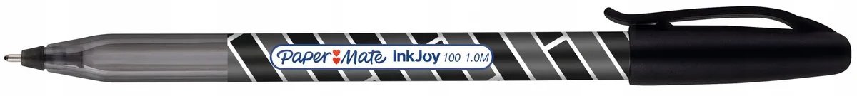 Inkjoy 1,0 M zwarte pennen - Ideaal voor examens de Paper Mate en Noir – photo produit