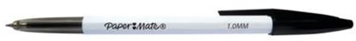 Tuck Zwarte Pen 1.0mm - Vloeiend Schrijven de Paper Mate en Noir – photo produit