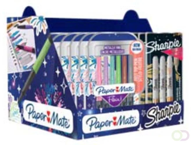 Viltstift Sharpie en Paper Mate Flair metallic assorti by Paper Mate – product photo