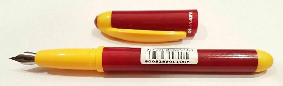 vulpen Burgund de Paper Mate en Bordeaux en geel – photo produit
