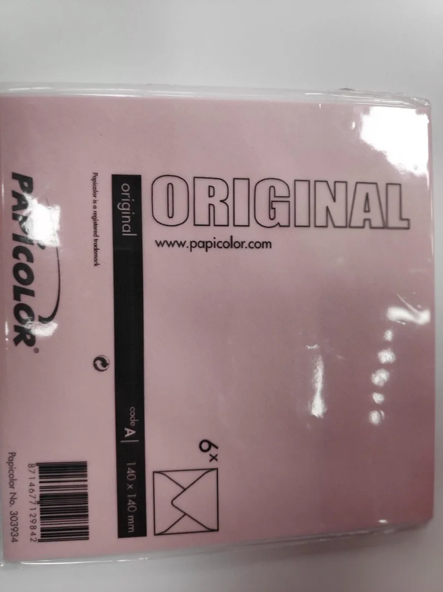 (6)Papicolor Original Envelop 140x140mm, Bloesem by Papicolor in Set – product photo