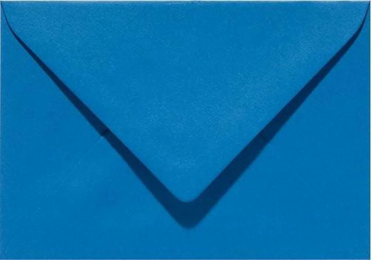 Envelop C6 105gr-CV 6 stuks 302906 - 114x162 mm van Papicolor in Blauw – productfoto