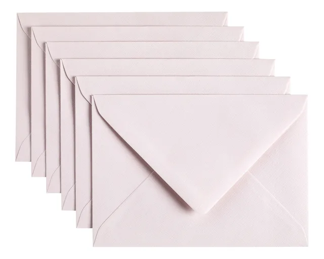 Envelop Papicolor C6 114x162mm lichtroze pak à 6 stuks by Papicolor – product photo