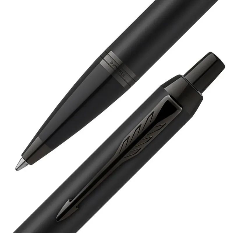 Balpen Parker IM Achromatic matt black GB medium van Parker – productfoto 3 van 4