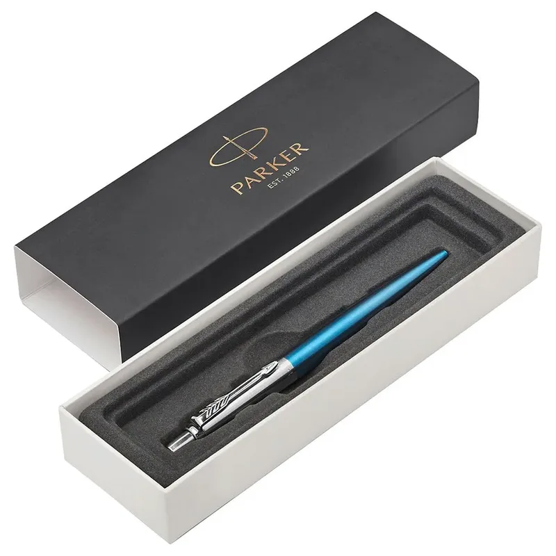 Balpen Parker Jotter Waterloo blue CT medium van Parker – productfoto 2 van 2