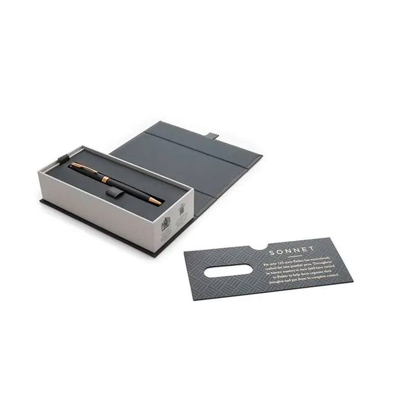 Balpen Parker Sonnet matte black lacquer GT medium van Parker – productfoto 2 van 3