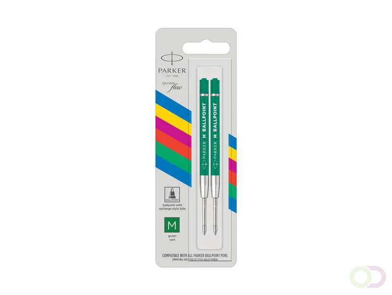 Balpenvulling Parker Economic groen medium van Parker – productfoto