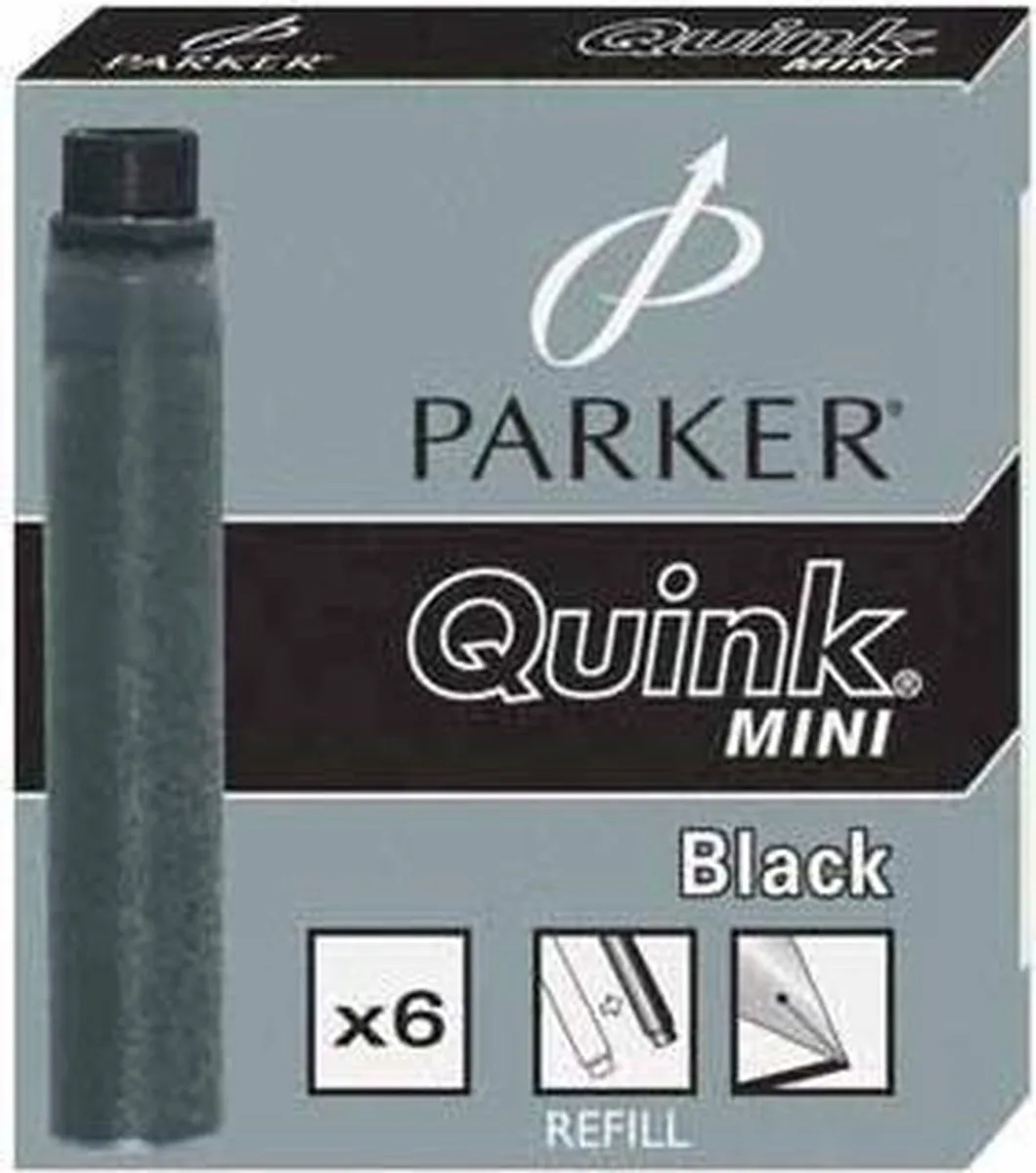 Esprit Inktpatronen Quink Black de Parker en "black – photo produit