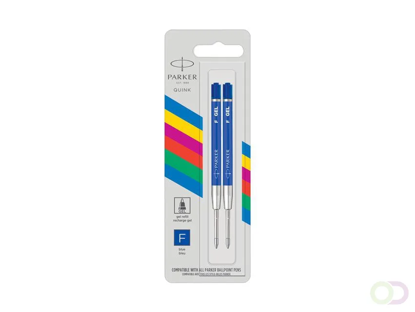 Gelpenvulling Parker Quink economic zwart fijn de Parker – photo produit
