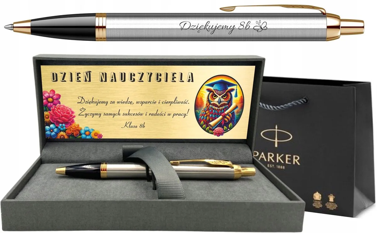 IM Pen met Gravure - Luxe Cadeau de Parker en Stal GT – photo produit
