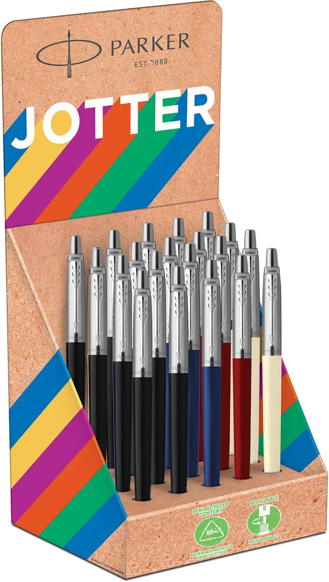 Jotter Basic balpen,assorti by Parker – product photo