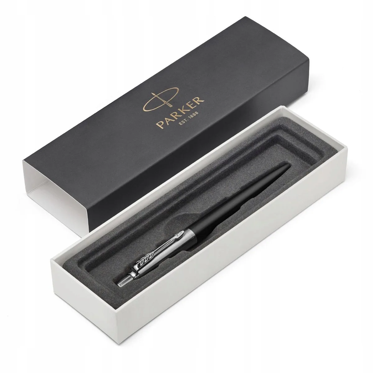 Jotter Bond Street Black CT Balpen - Stijlvol en Comfortabel Schrijven de Parker en Noir – photo produit