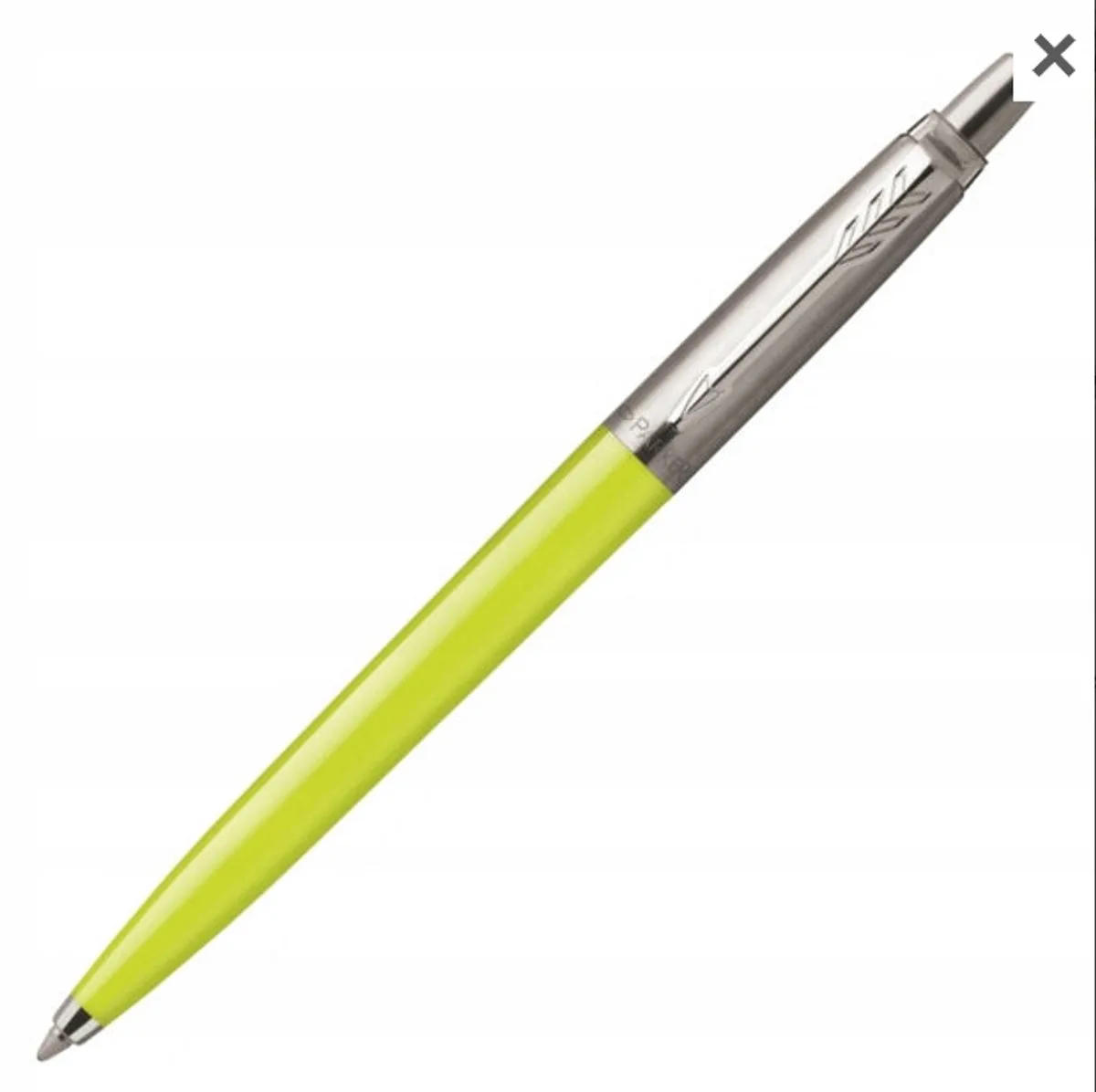 Jotter BP Lime Green balpen - Iconisch retro design de Parker – photo produit