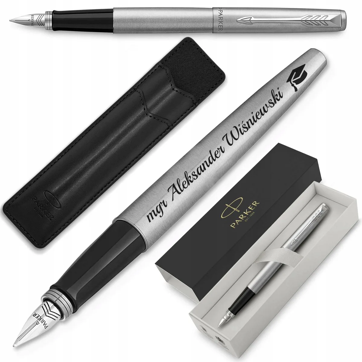 Jotter CT Vulpen met Gravure & Luxe Geschenkdoos - Perfect Cadeau van Parker – productfoto