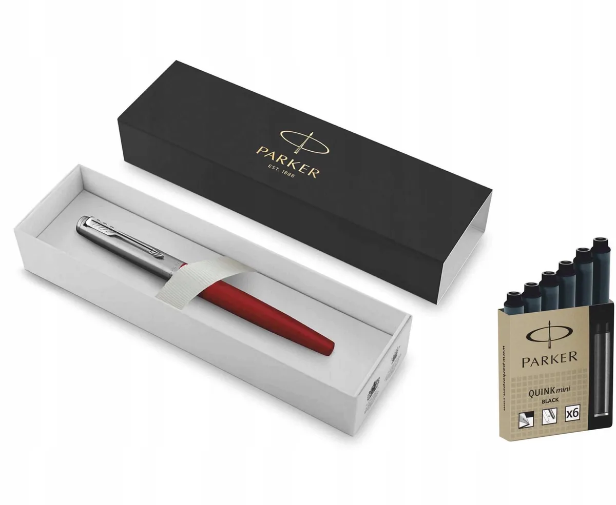 JOTTER KENSINGTON RED CT Fountain Pen de Parker en Rouge – photo produit